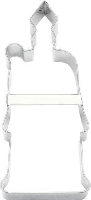 Koekjesvorm voor peperkoek Sint Nicolaas 16 cm