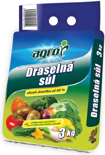 Meststof kaliumzout 3 kg AGRO