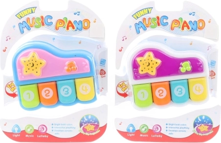 Kinderpiano met slaapliedjes