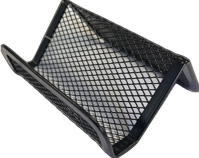 Metalen visitekaarthouder ICO – zwart