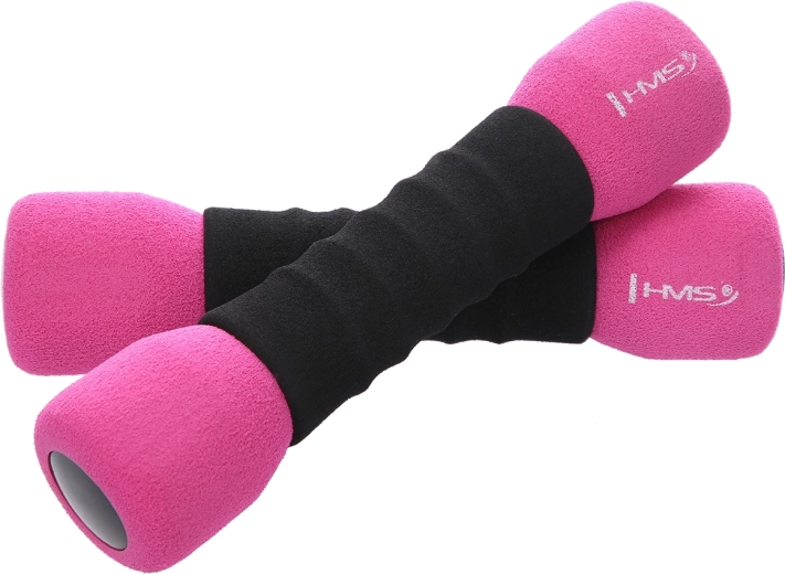 Zachte dumbbells HMS 2 × 1 kg