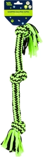 Katoenen trekkoord met knoop voor honden