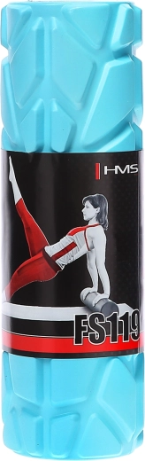 HMS massagefoamroller 30 cm blauw