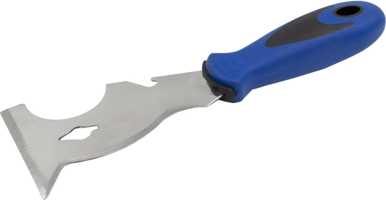 RVS schildersspatel met ergonomische handgreep