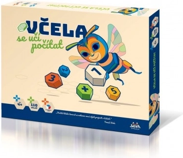 Bij leert mozaïek met tellen