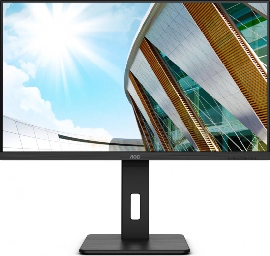 aoc u32p2 31,5" 4k va-monitor met pivot