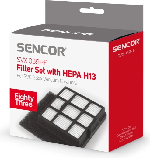 Sencor filterset voor stofzuiger SVC 83x