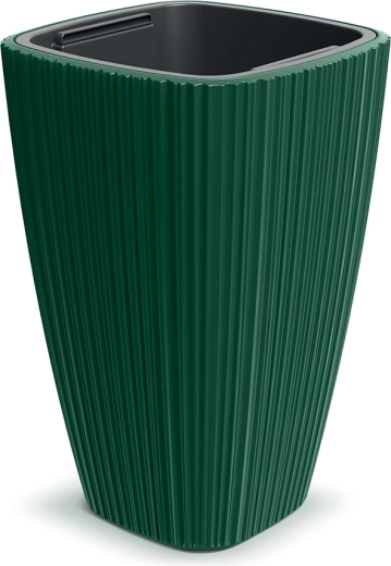 Bloempot ORO 39 × 39 cm donkergroen
