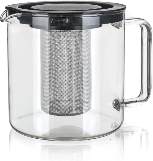 Glazen theepot 1,3 l met roestvrijstalen filter SIMAX FROM
