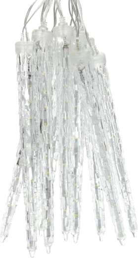 Retlux LED-lichtsnoer met ijspegels, 1,8 m, 220 LED's, koelwit