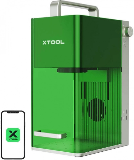 draagbare 2‑in‑1 lasergraveerder XTOOL F1 mintgroen
