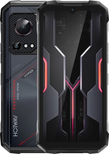 Duurzame 5G‑smartphone HOTWAV Hyper 7S zwart