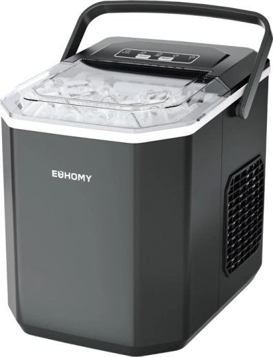 Euhomy ijsblokjesmachine IM011 zwart