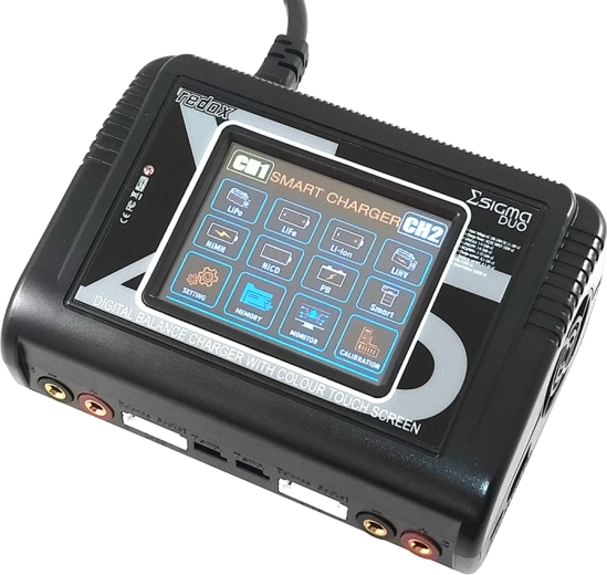 Redox Sigma duo-lader met ingebouwde voedingsbron en kleuren-touchscreen - 1 stuk