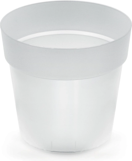 Transparante bloempot Grower 18 cm