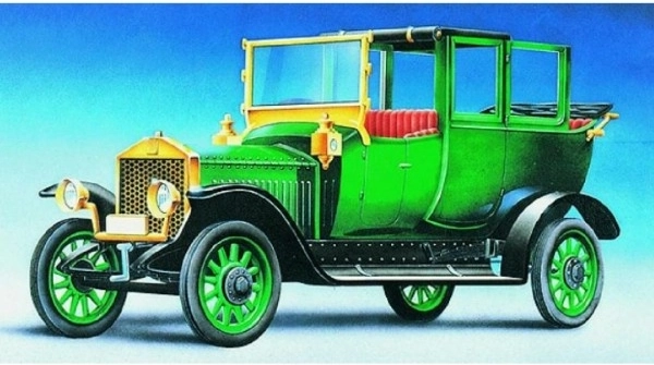 Model oldtimer ROLLS-ROYCE Silver Ghost 1911 – bouwpakket 1:32