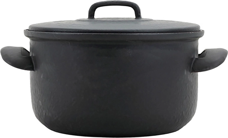 Geglazuurde pan met deksel 18 cm, 2,2 l BSE