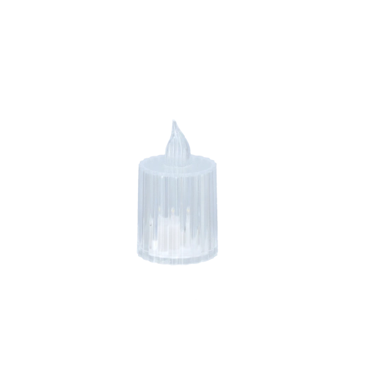 LED theelicht transparant 3,5 × 6,5 cm