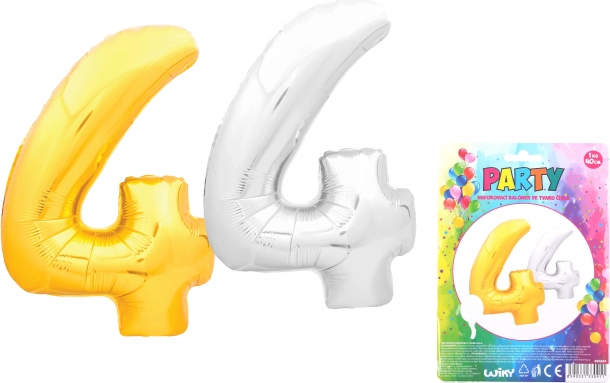 Opblaasbare ballon nummer 4
