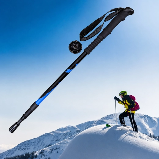 Verstelbare trekkingstok voor nordic walking 65–135 cm
