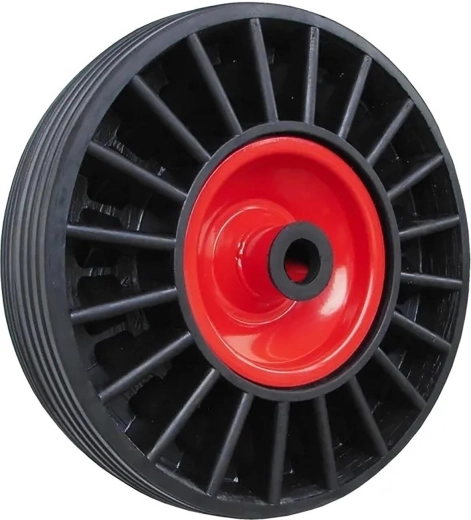 Volledig metalen wiel voor steekwagen 250 mm, naaf 20 mm