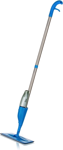 Spraymop met reservoir 350 ml van microvezel, blauw