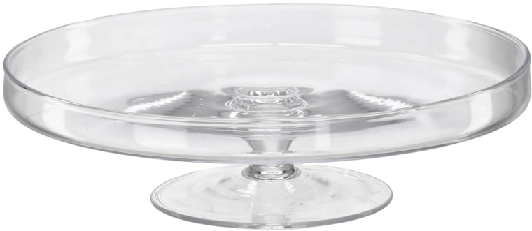 Glazen etagère met rand 29,5 cm