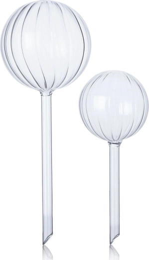 Glazen bewateringsbollen voor planten, 2 stuks