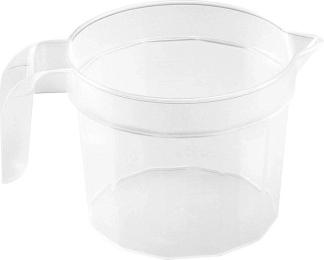 Kunststof maatbeker met schenktuit Heidrun 500 ml