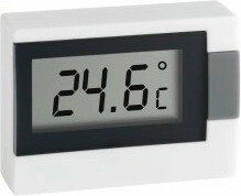 Kleine digitale binnenthermometer TFA, wit