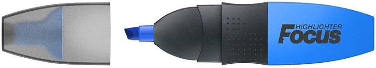 ICO Focus markeerstift blauw