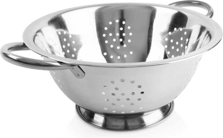 Vilde roestvrijstalen keukenvergiet 24 cm