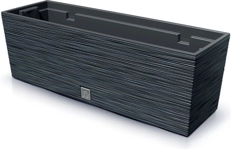 Bloembak Furu Case 58 cm antraciet