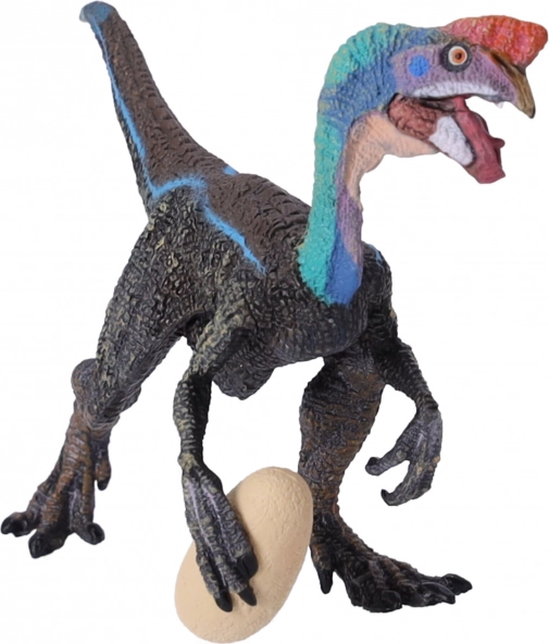verzamelbeeldje oviraptor blauw van papo