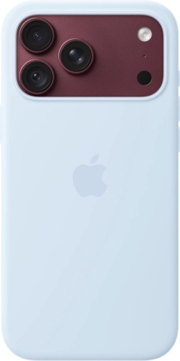 Siliconen hoesje met MagSafe voor iPhone 18 Pro Max – koelblauw