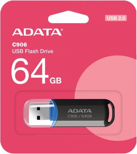USB-flashstation ADATA C906 64 GB USB 2.0 zwart