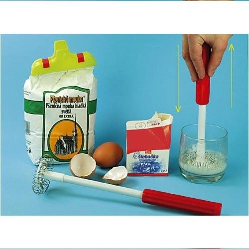 Handklopper Turbo 65 mm roestvrij staal met kunststof handgreep