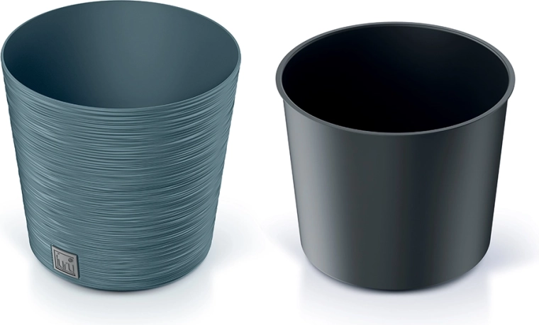 Bloempot Furu Round 30 cm – Scandinavisch blauw