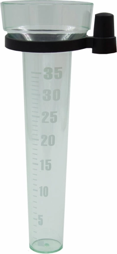 Regenmeter 24 cm met houder