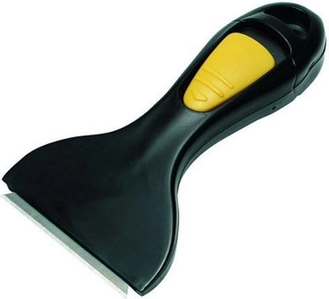 Glasschraper en keramische kookplaat-schraper met beschermkap