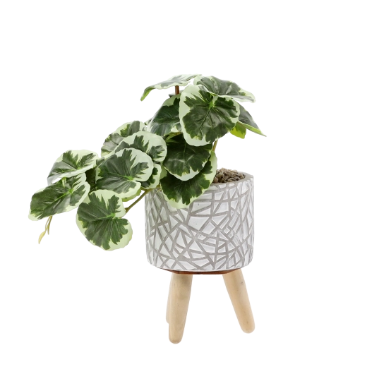 Kunstplant in bloempot 20 cm