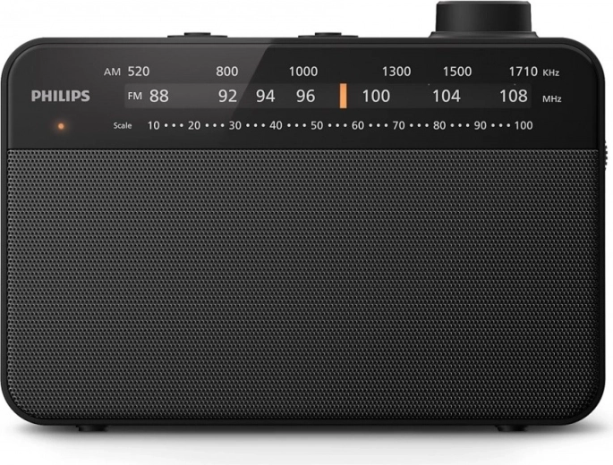 draagbare FM/AM-radio met heldere ontvangst en analoge afstemming