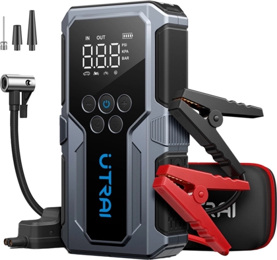 Multifunctionele autostarter UTRAI JS9 met compressor en powerbank
