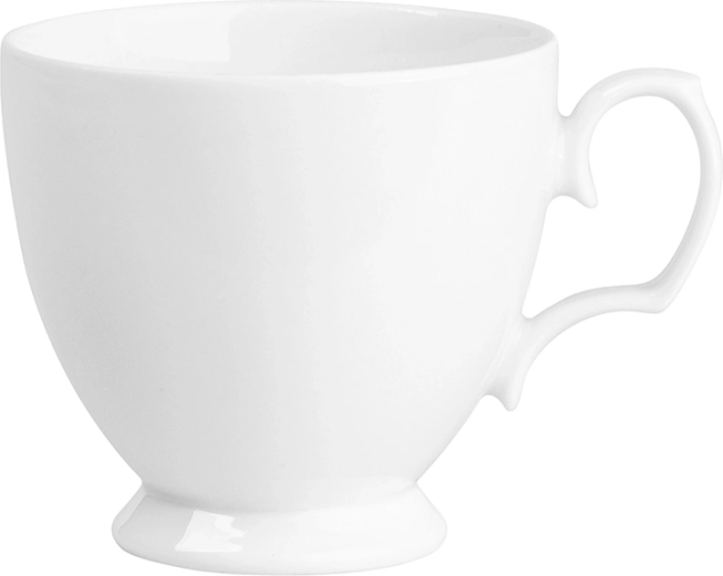 Porseleinen koffiekopje MariaPaula Klasyka wit 220 ml