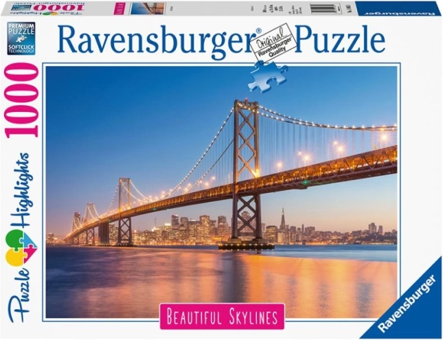Puzzel San Francisco - 1000 stukjes