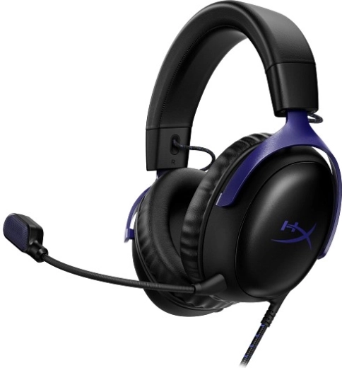 HyperX Cloud III gamingheadset zwart/blauw