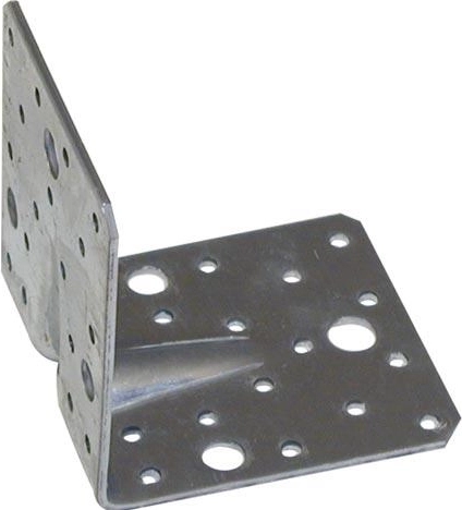 Stalen hoekprofiel met persing 90×100×100 mm