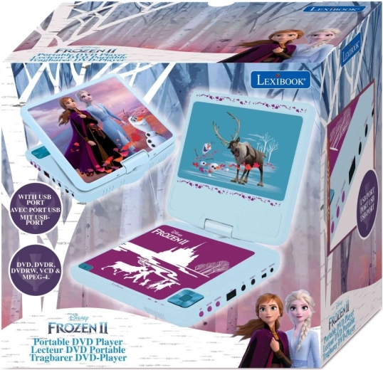 Lexibook draagbare dvd‑speler 7" DISNEY FROZEN