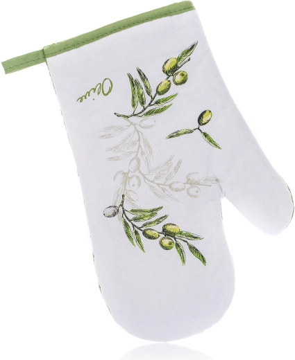Katoenen ovenwant OLIVES 27 × 17 cm