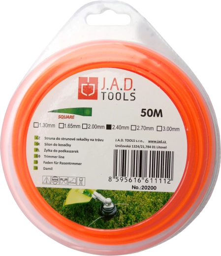 Maaidraad vierkant 3,0 mm, 50 m